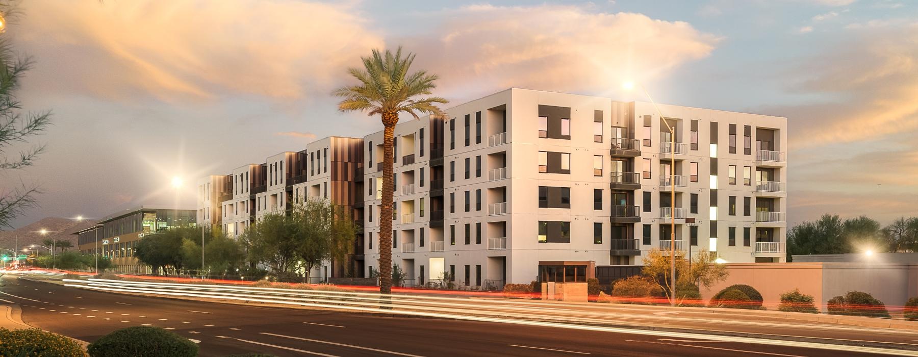 exterior of property